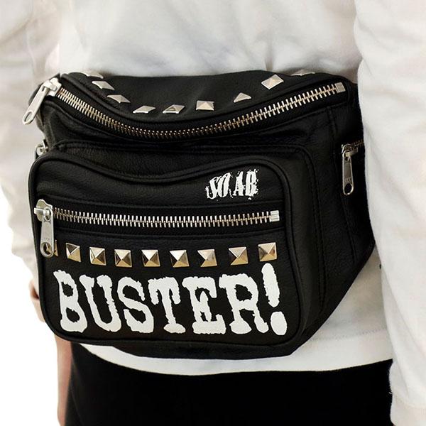 J-AMBLE SOAK-901 BUSTER HIP BAG SOAB(レディース) BLACK