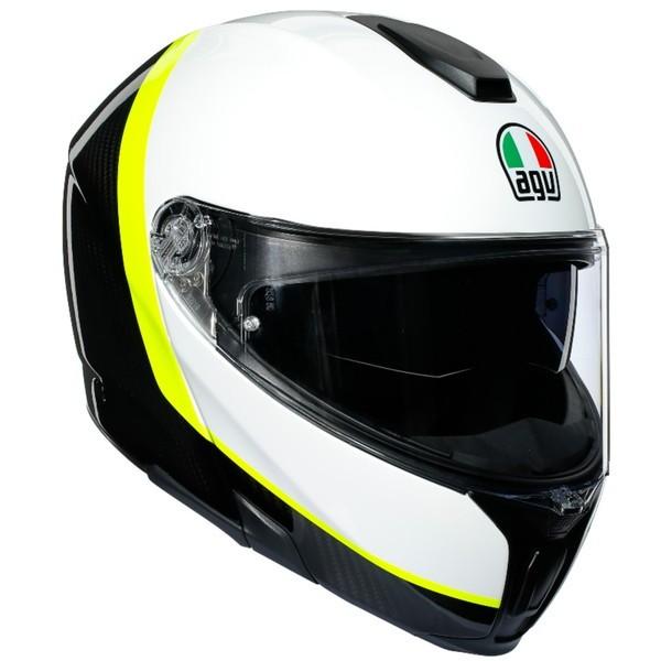AGV AGV SPORTMODULAR RAY （CARBON/WH/YELLOW） スポーツモジュラー