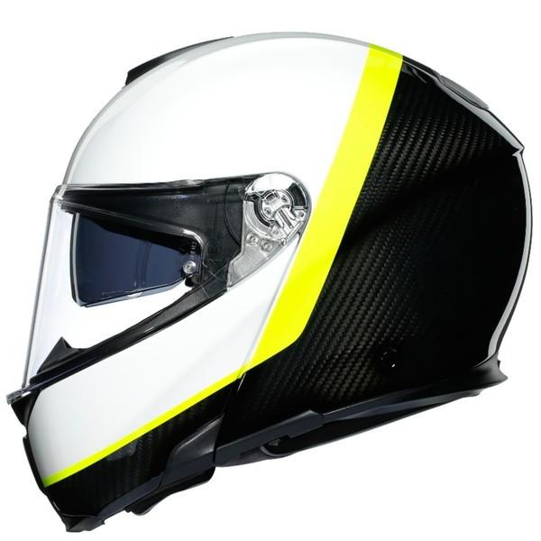 ※大幅値下げAGV フルカーボンシステムヘルメット　BCOM付き ミラーシールド 大幅値下げAGV フルカーボンシステムヘルメット BCOM付き ミラー