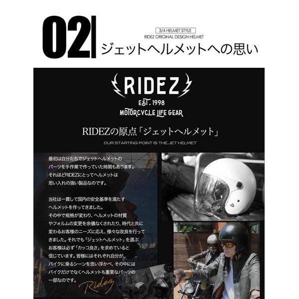 RIDEZ RIDEZ（ライズ） TQ SUS 3サイズ ジェット ヘルメット TQ04