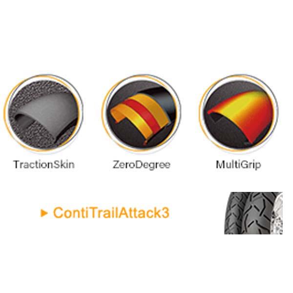 Continental ContiTrailAttack 3 150/70 R18 70V Precio Para - View #10