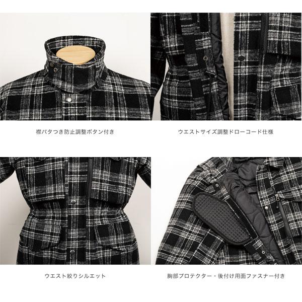 J-AMBLE UNJ131 アーバンフィールドジャケット urbanism RED CHECK