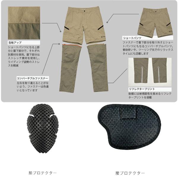 ☆ urbanism UNP-132 3Lサイズ コンバーチブルパンツ