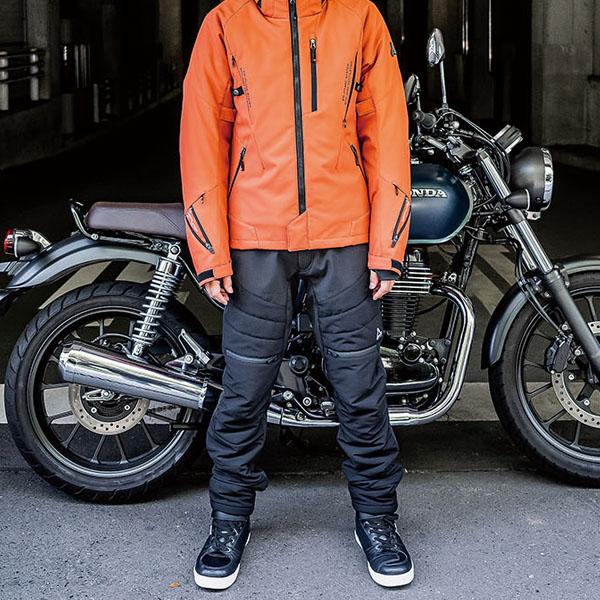 J-AMBLE UNP-134 ストレッチキルティングパンツ urbanism BLACK : 二輪