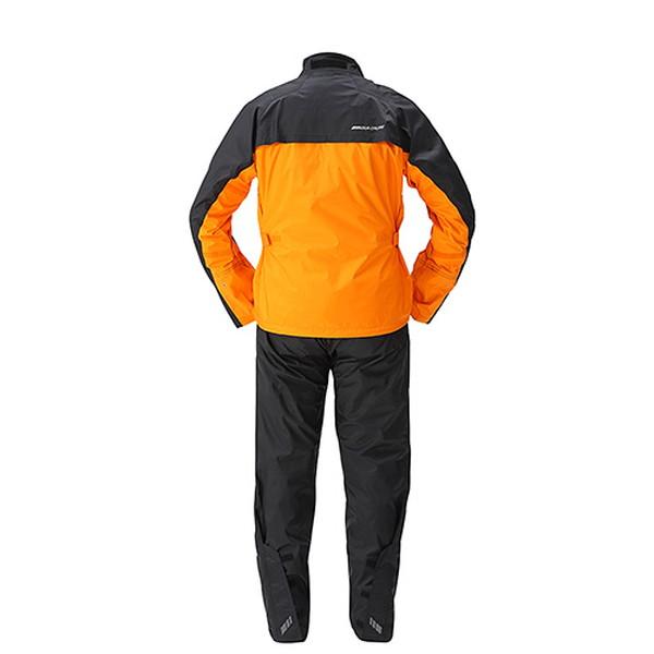 【新品未使用】YAMAHA バイク用レインスーツ YAR30 オレンジ Lサイズ YAMAHA（ヤマハ） YAR30 CYBER TEX2 ダブルガードレインスーツ