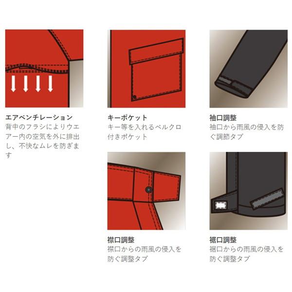 YAMAHA（ヤマハ） YAR32 サイバーテックス レインスーツ ガンメタル