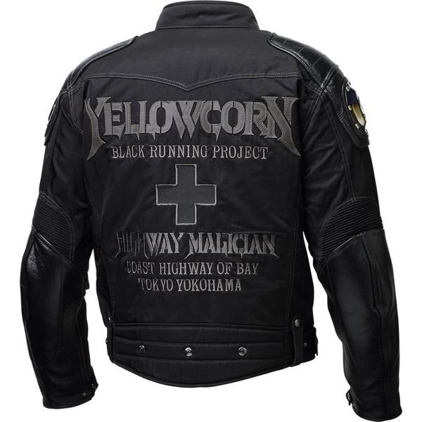 イエローコーン YB-1309 ウインタージャケット BKGM バイク用