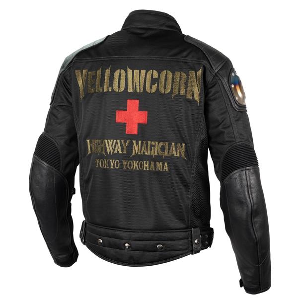 YELLOW CORN（イエローコーン） YB-5109 メッシュジャケット ブラック