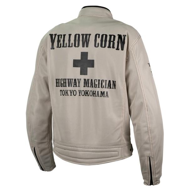YELLOW CORN（イエローコーン） YB-5121 ライトメッシュジャケット アイボリーの画像