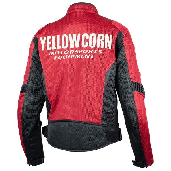 YeLLOW CORN（イエローコーン） YB-6102 メッシュジャケット レッド