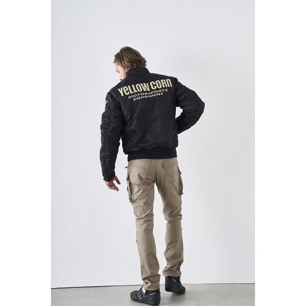 YeLLOW CORN（イエローコーン） YB-2302 ウインタージャケット BK/IV