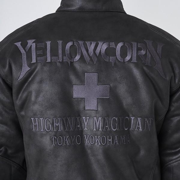 YeLLOW CORN（イエローコーン） YB-2305 ウインタージャケット BK/GM