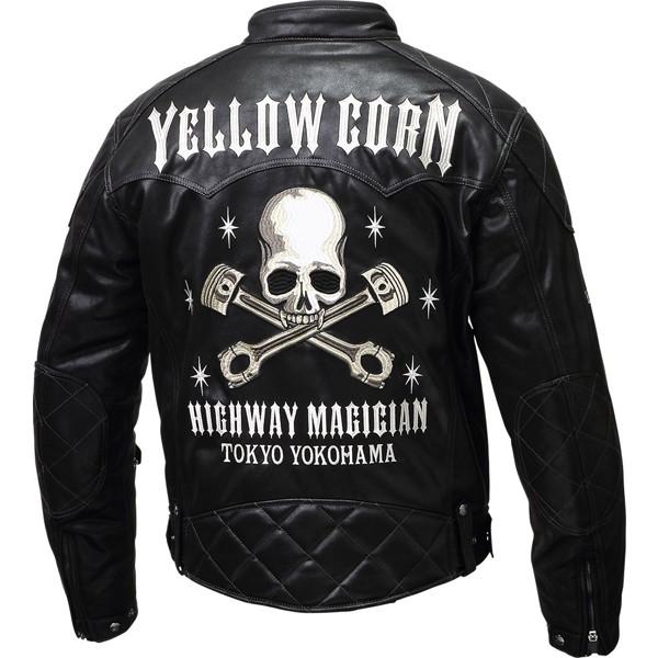 イエローコーン ウィンタージャケット YB-2313 ブラック L YeLLOW CORN（イエローコーン） YB-2313 ウインタージャケット BK/IV