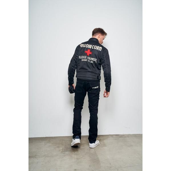 イエローコーン YB-3101 メッシュジャケット MESH JACKET ブラック 