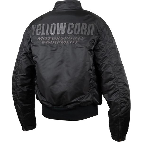 新品未使用　YELLOW CORN YB-3302 3LW BK/GM YeLLOW CORN（イエローコーン） YB-3302 ウインタージャケット BK/GM