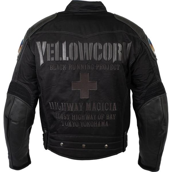 YeLLOW CORN（イエローコーン） YB-3309 ウインタージャケット BK/GM
