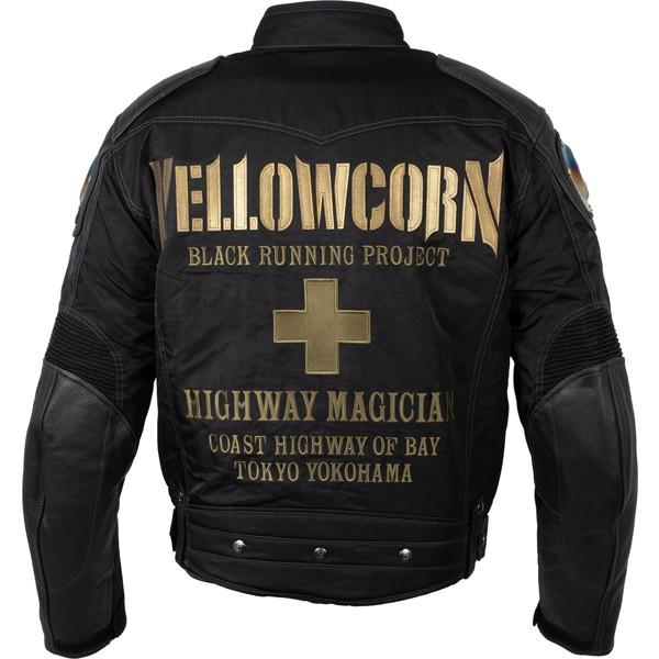 YeLLOW CORN（イエローコーン） YB-3309 ウインタージャケット BK/GO