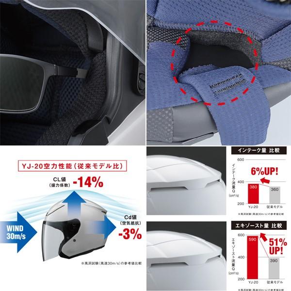 ワイズギア YAMAHA（ヤマハ） YJ-20 ZENITH ゼニス ジェットヘルメット