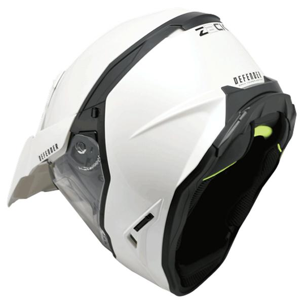 TNK工業 スピードピット ZD-8 3WAY ヘルメット ホワイト（インナーバイザー装備）｜motostyle｜03