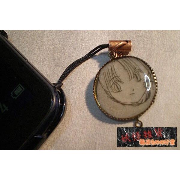 きつねさんストラップ  ストラップ | ご当地妖怪雑貨屋鶴屋もののけ堂 オリジナル | きつね 手作り |  | 02