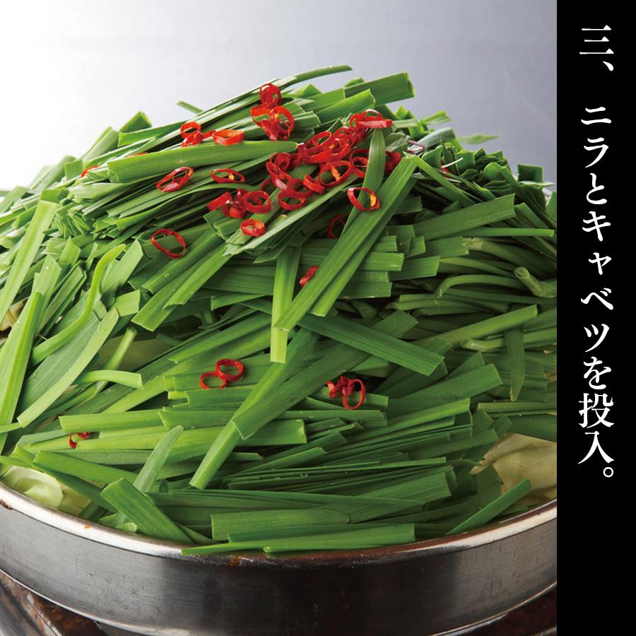 もつ鍋 博多 牛もつ鍋 2人前セット 送料無料 クッキングパパ もつ