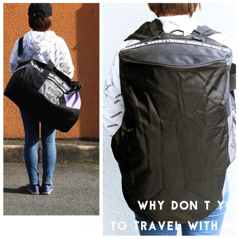 ボストンバッグ リュックにもなる 大容量ボストンバッグ 女の子 リュック 女子 人気 ３泊 ４泊 旅行 修学旅行 撥水加工 50l メッシュポケット 誕生日プレゼント Bag137 ジュニア バッグの店 プリーズ 通販 Yahoo ショッピング