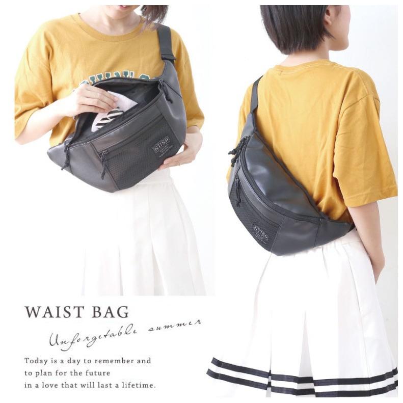 メッシュポケット 合皮 ウエストバッグ ショルダー 中学生 韓国 オルチャン 小学生 女の子 子供 人気 かわいい 可愛い 誕生日 プレゼント 女子 おしゃれ Bag14 ジュニア バッグの店 プリーズ 通販 Yahoo ショッピング