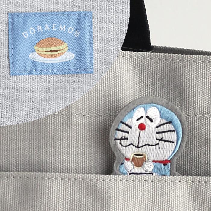 ドラえもん ミニトートバッグ トートバッグ バッグ グッズ　かばん 男の子 サブバッグ ブラック グレー 刺繍 ひょこり 誕生日 プレゼント |  | 10