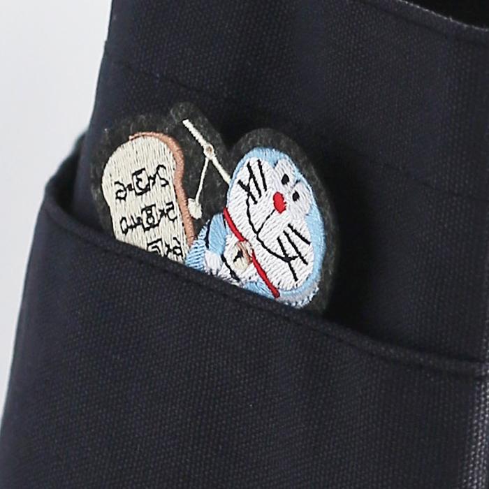 ドラえもん ミニトートバッグ トートバッグ バッグ グッズ　かばん 男の子 サブバッグ ブラック グレー 刺繍 ひょこり 誕生日 プレゼント |  | 07