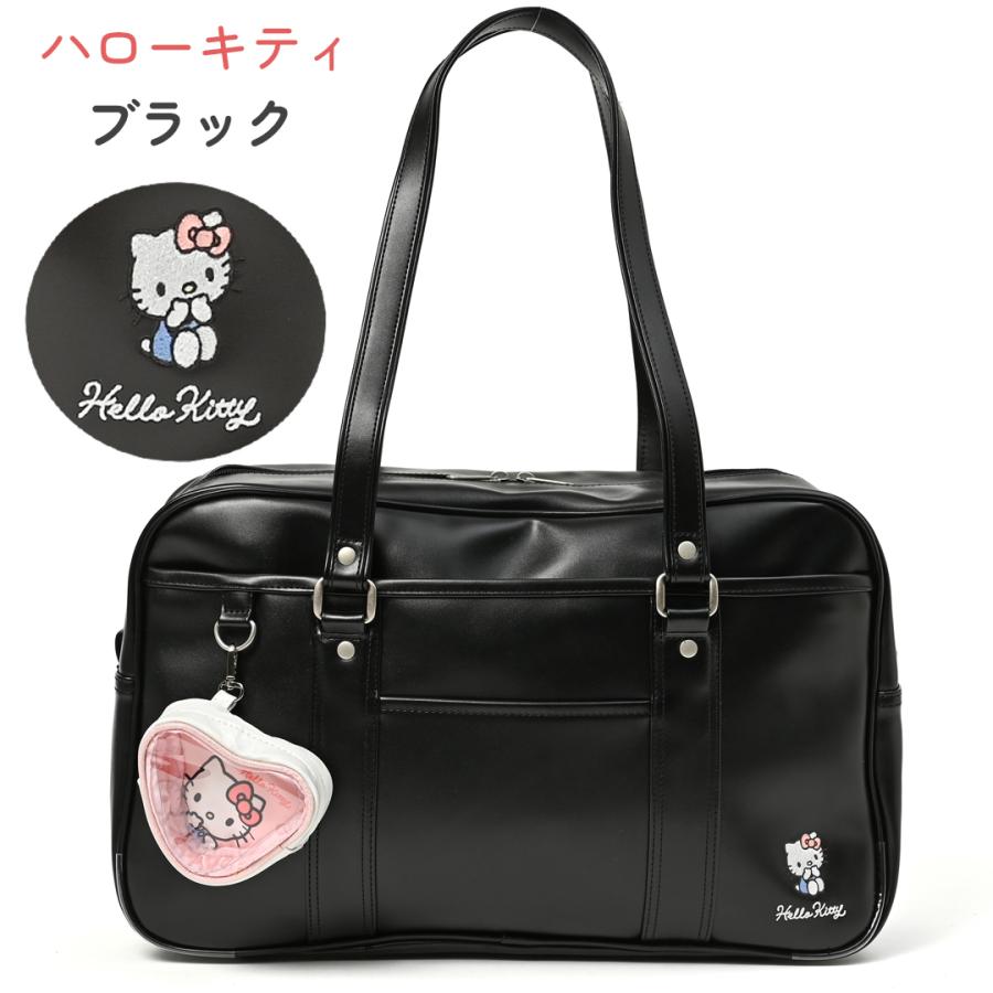 スクールバッグ 合皮 サンリオ 革 クロミ キティ マイメロディ シナモロール 通学 学生 大容量 スクバ  学生カバン ナイロン  高校生 中学生 女子 |  | 12