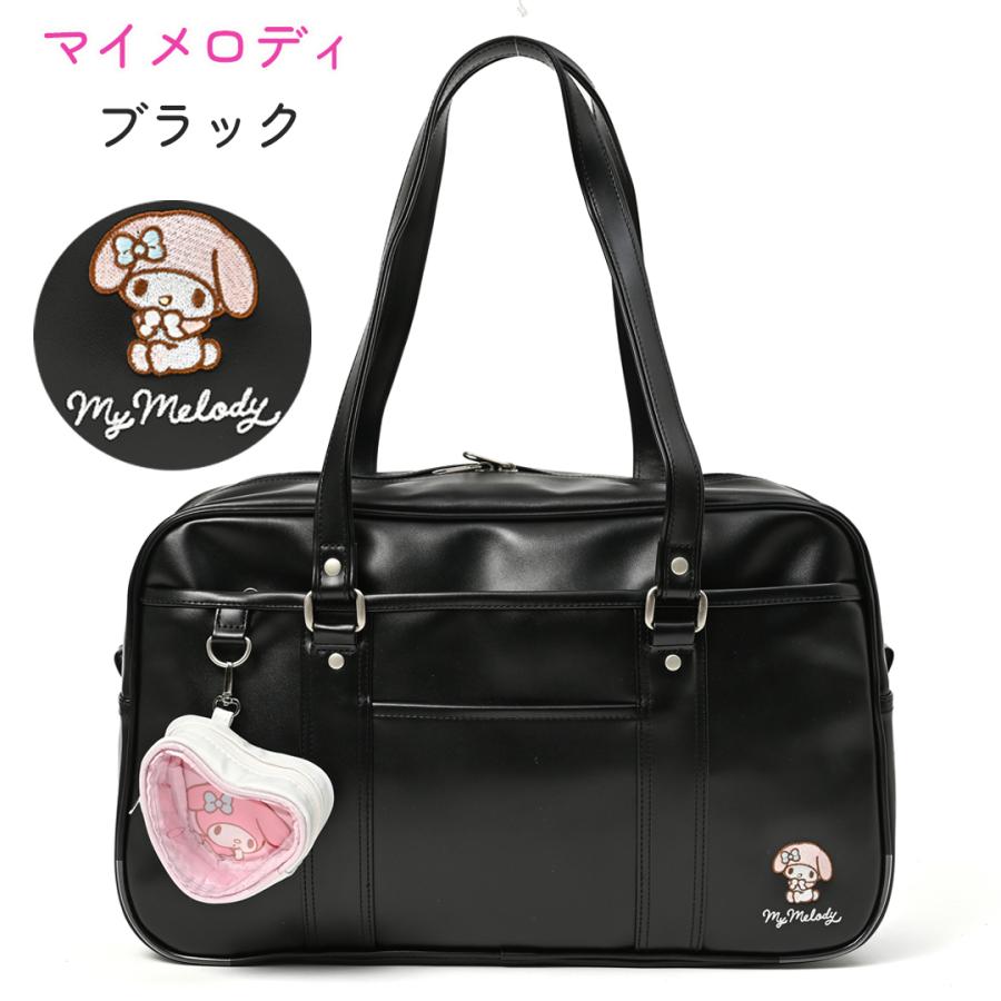 スクールバッグ 合皮 サンリオ 革 クロミ キティ マイメロディ シナモロール 通学 学生 大容量 スクバ  学生カバン ナイロン  高校生 中学生 女子 |  | 14