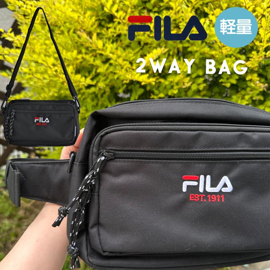 FILA ショルダー バッグ 小学生 女の子 男の子 ポーチ かわいい フィラ 