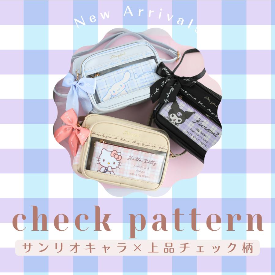 サンリオ ショルダー バッグ クロミ ハローキティ シナモロール ポチャッコ ぬいぐるみ 小学生 女の子 ポーチ かわいい 子供 女子 旅行 小学生 低学年  人気 プ |  | 02