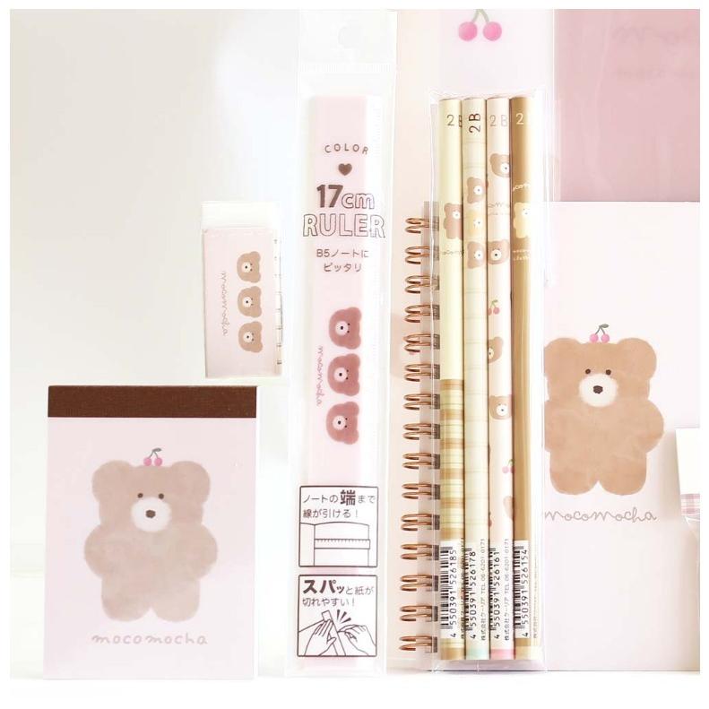 セット 小学生 女の子 モコモカ 文具セット 可愛い 文房具 くま ラテカラー かわいい 子供 女子 低学年 高学年 おしゃれ お祝い 高学年 低学年 誕生日プレゼント Bst0 ジュニア バッグの店 プリーズ 通販 Yahoo ショッピング