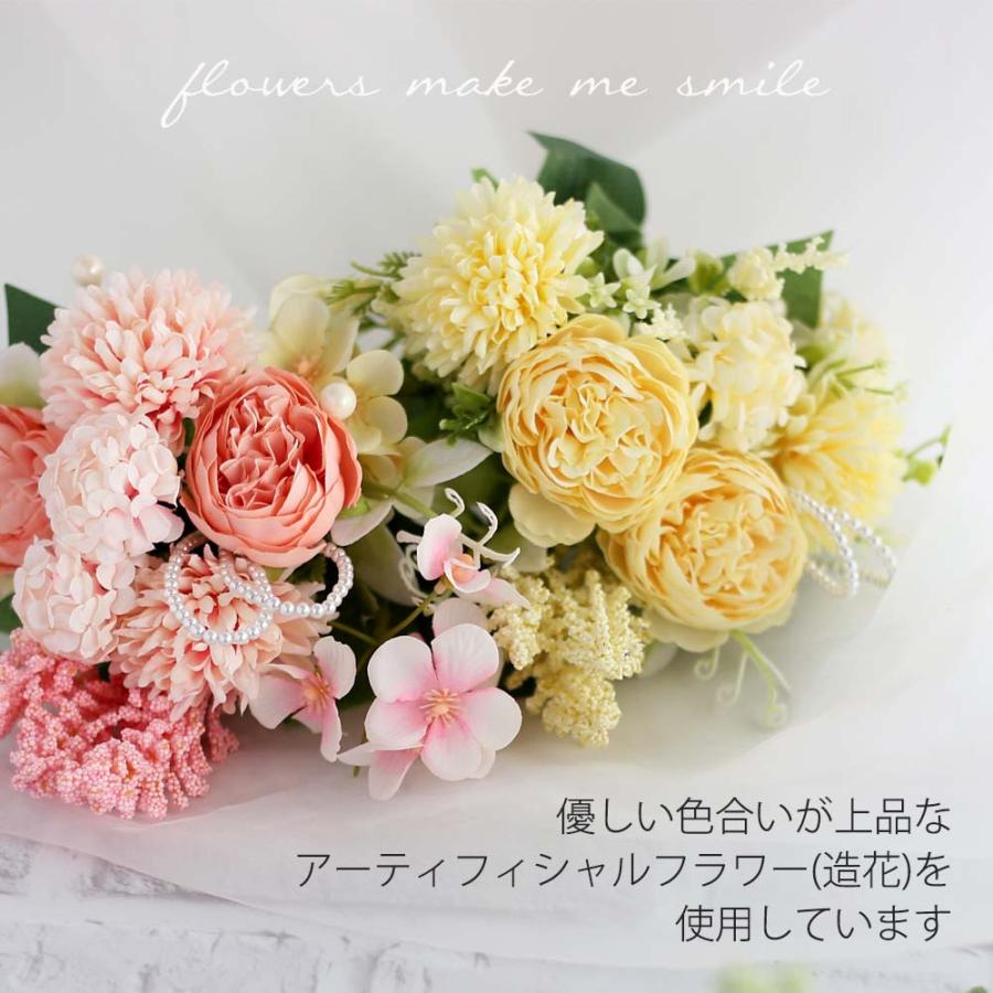 フラワー＆パール バルーン フラワー プレゼント ギフト 透明バルーン