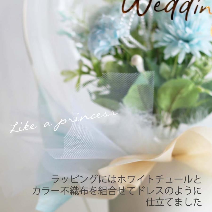 母の日 フラワー＆パール バルーン フラワー プレゼント ギフト 透明