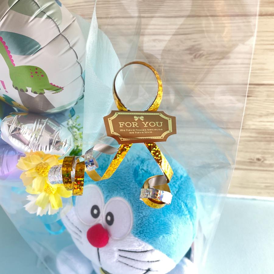 ドラえもん ぬいぐるみ バルーン 花束 ギフト 誕生日 入学 卒園 発表会