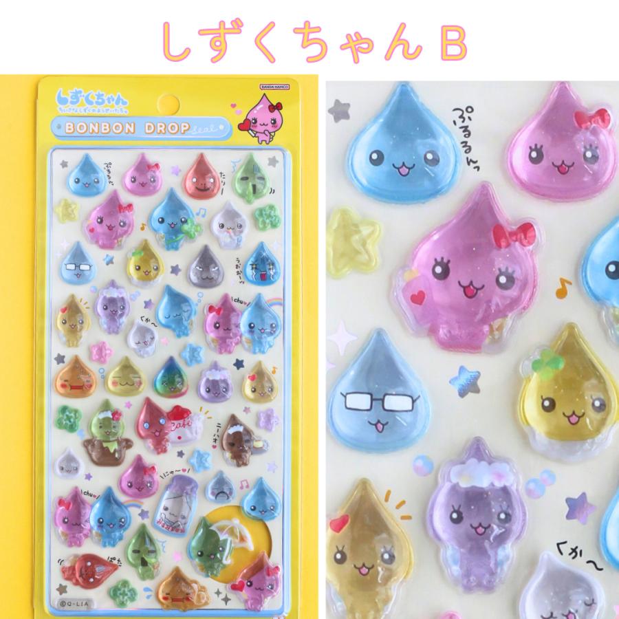 ボンボンドロップシール すみっコぐらし しずくちゃんコウペンちゃん
