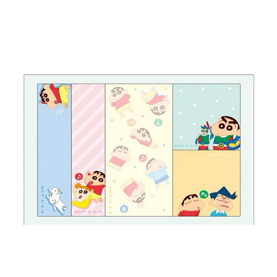 クレヨンしんちゃん ふせん 付箋 ポーチ入り しんちゃん  ポーチ ドーン チラシ 小学生 中学生 高校生 男子 女子 文房具 文具 プチプレゼント |  | 04