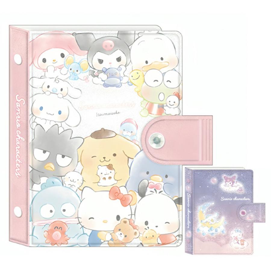 サンリオ シール帳 シールバインダー 小学生 女の子 シール台紙 シール ステッカー かわいい コレクション 子供 大人 はがせる キャラクター キティ クロミ シナ | 