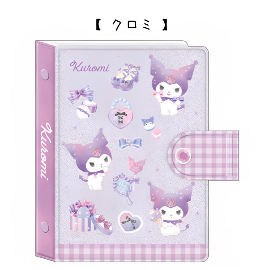シール帳 シール手帳 シールバインダー キャラクター サンリオ 星のカービィ スヌーピー ハローキティ クロミ 小学生 女の子 シール台紙 シール ステッカー かわ |  | 02