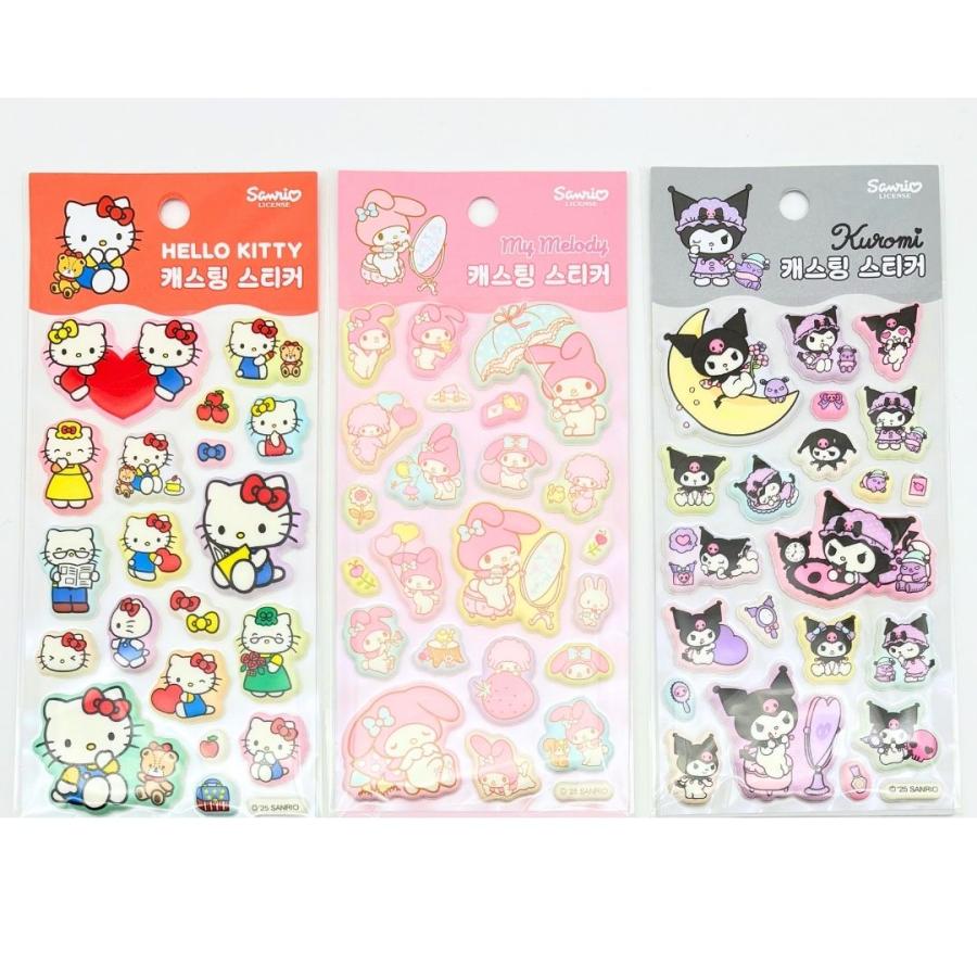 サンリオ 韓国限定 正規品 立体シール 3Dシール ハローキティ クロミ マイメロディ シナモロール キャラクターシール キャラクターグッズ |  | 02