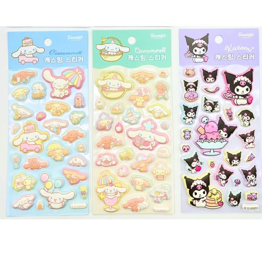 サンリオ 韓国限定 正規品 立体シール 3Dシール ハローキティ クロミ マイメロディ シナモロール キャラクターシール キャラクターグッズ |  | 03