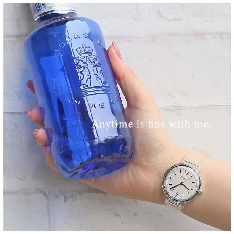 腕時計 小学生 女の子 フラッペ かわいい おしゃれ アナログ 誕生日 プレゼント クリア素材 時計 低学年 高学年 中学生 高校生 子供 女子 レディース ギフト | field work | 02