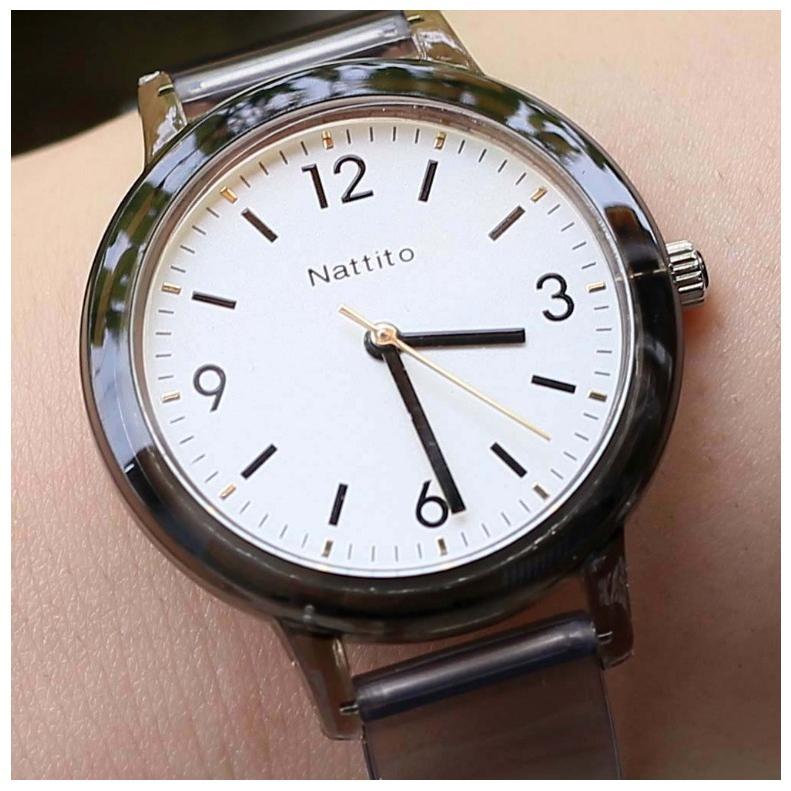 腕時計 小学生 女の子 フラッペ かわいい おしゃれ アナログ 誕生日 プレゼント クリア素材 時計 低学年 高学年 中学生 高校生 子供 女子 レディース ギフト | field work | 08