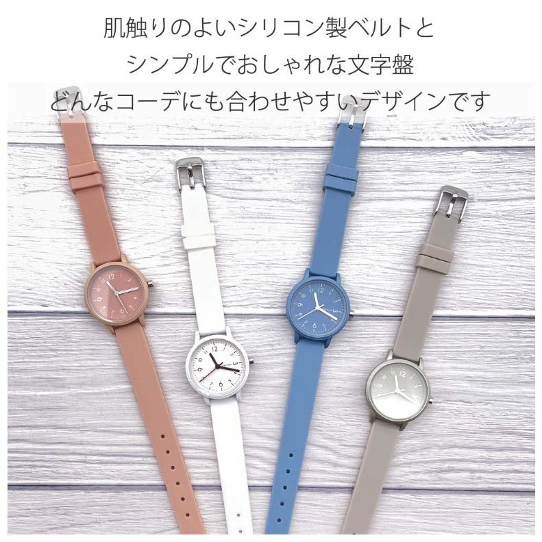 腕時計 小学生 女の子 ソダー小 かわいい おしゃれ アナログ 誕生日 プレゼント シリコンベルト リストウォッチ 時計 低学年 高学年 中学生 高校生 子供 女子 | field work | 02