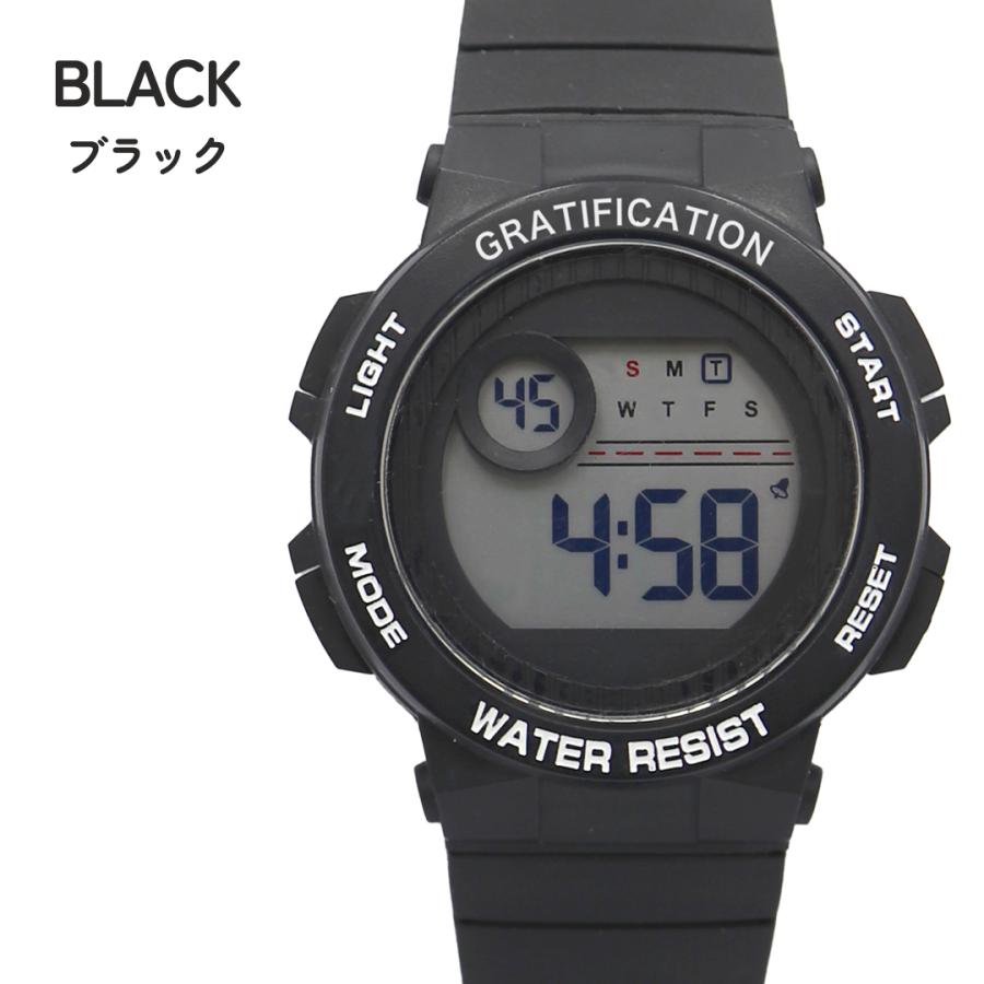 3気圧防水 腕時計 デジタル WPデイン 生活防水 防水 男の子 女の子 修学旅行 社会見学 遠足 林間学校 日常防水 小学生 小学校 プレゼント 誕生日 卒業 入学 クリ |  | 10