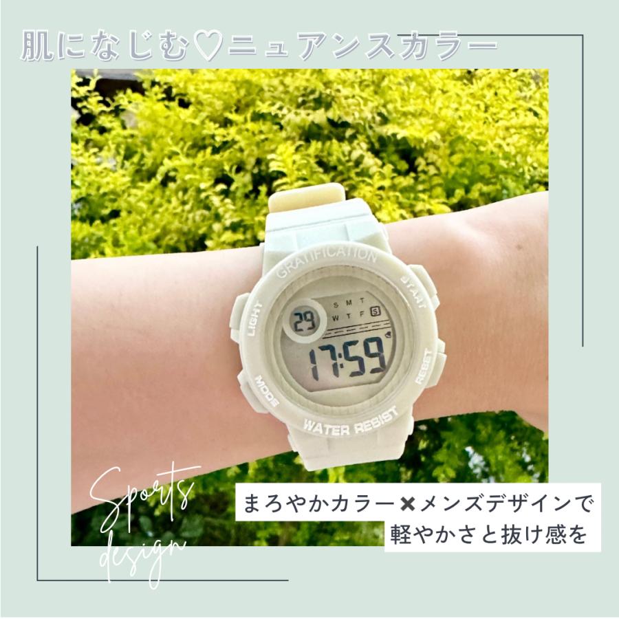 3気圧防水 腕時計 デジタル WPデイン 生活防水 防水 男の子 女の子 修学旅行 社会見学 遠足 林間学校 日常防水 小学生 小学校 プレゼント 誕生日 卒業 入学 クリ |  | 01