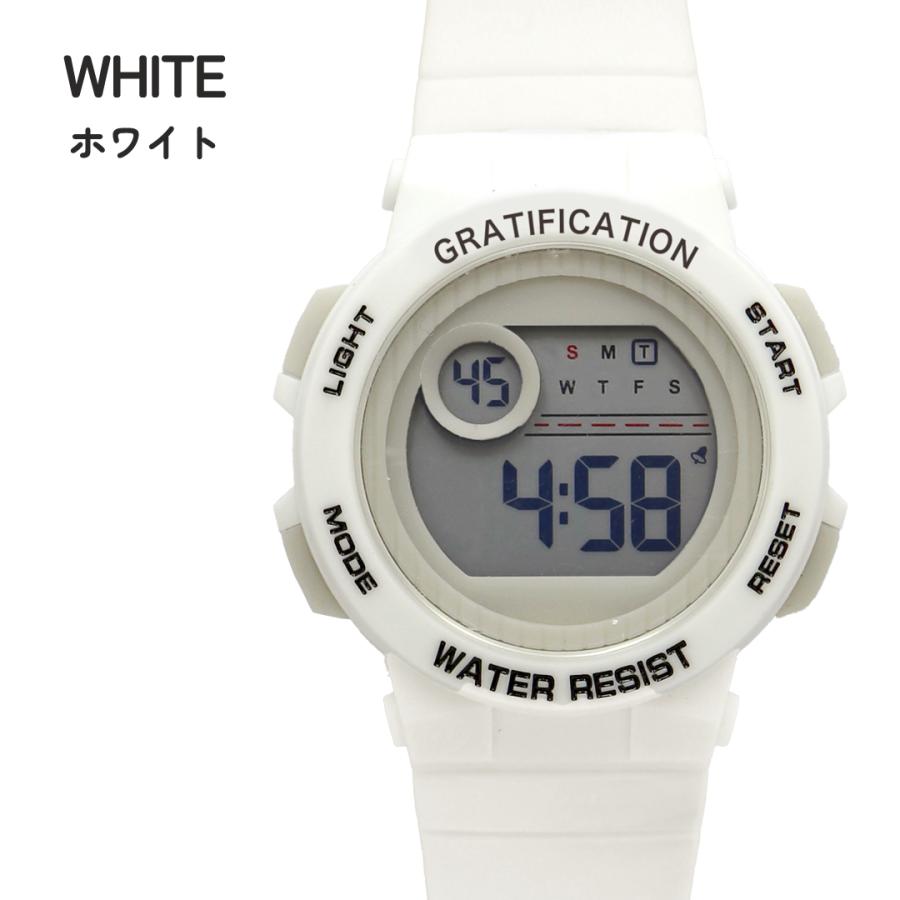 3気圧防水 腕時計 デジタル WPデイン 生活防水 防水 男の子 女の子 修学旅行 社会見学 遠足 林間学校 日常防水 小学生 小学校 プレゼント 誕生日 卒業 入学 クリ |  | 05