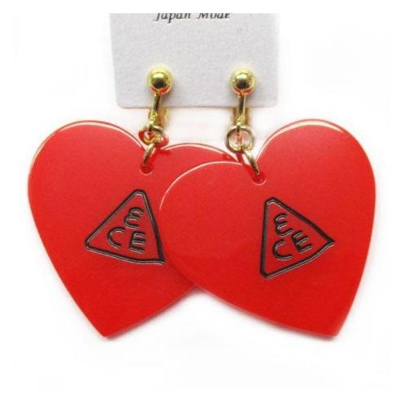 イヤリング コスメハートイヤリング 小学生 中学生 韓国 オルチャン かわいい おしゃれ 定番 低学年 高学年 誕生日 プレゼント プチギフト 子共 Ear11 ジュニア バッグの店 プリーズ 通販 Yahoo ショッピング
